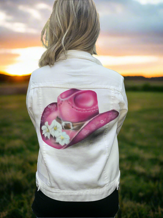 Airbrush Cowgirl Jacket