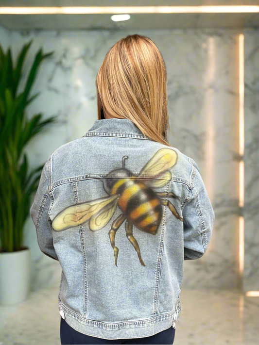 Airbrush Bumblebee Jacket